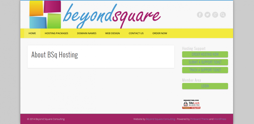 bsqhosting web design