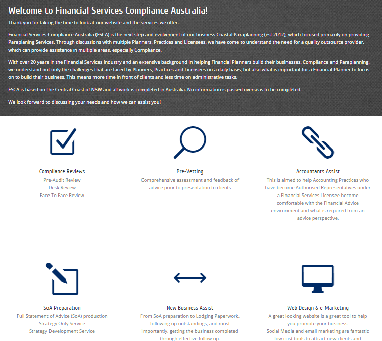 Financial Services Compliance Australia