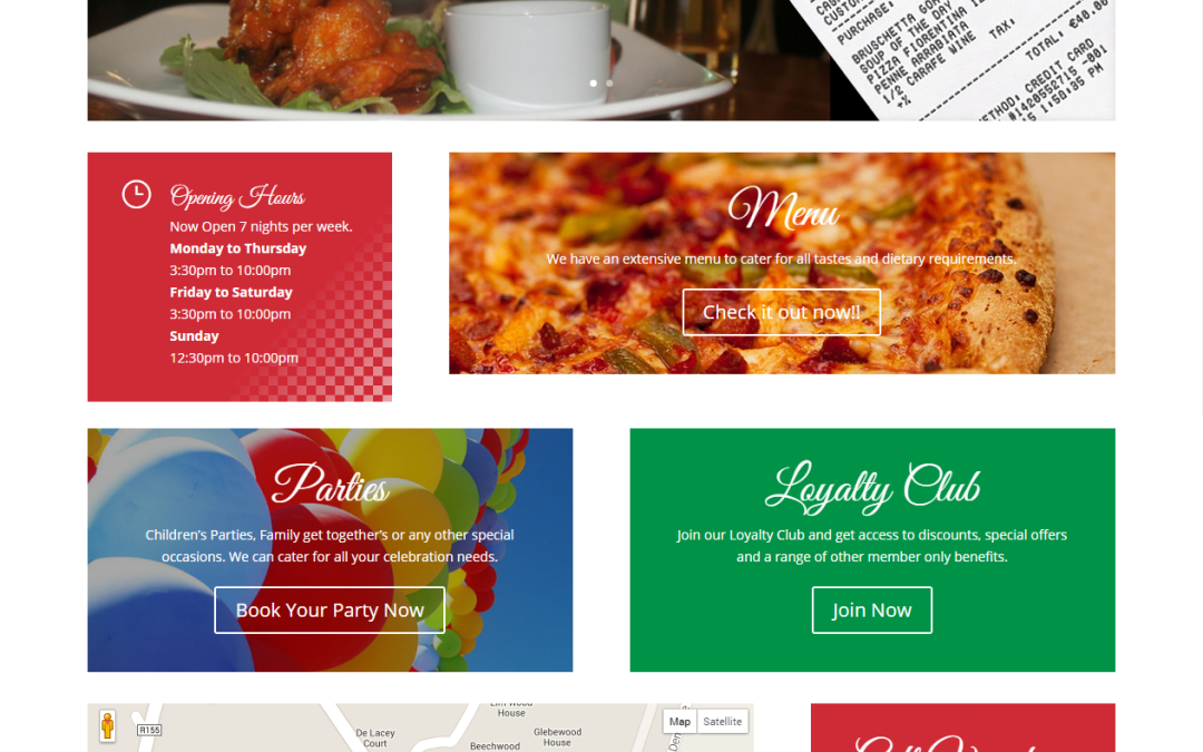 La Pizzeria Bella Sora – Website