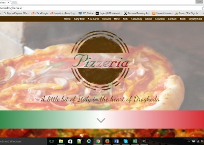 Pizzeria – Web Design Makeover