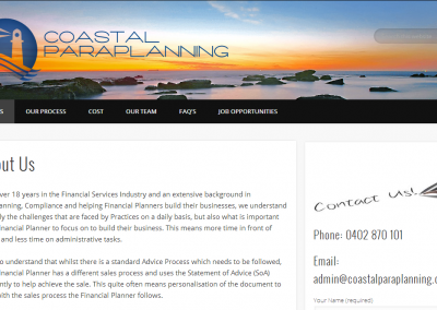 Coastal Paraplanning
